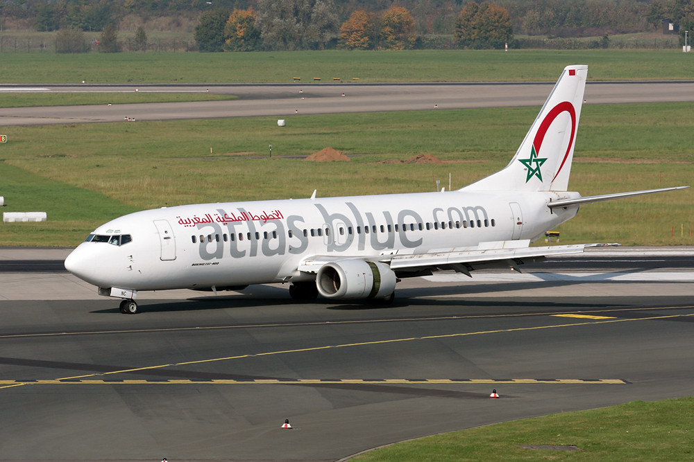 Royal Air Maroc oder Atlas Bue ?