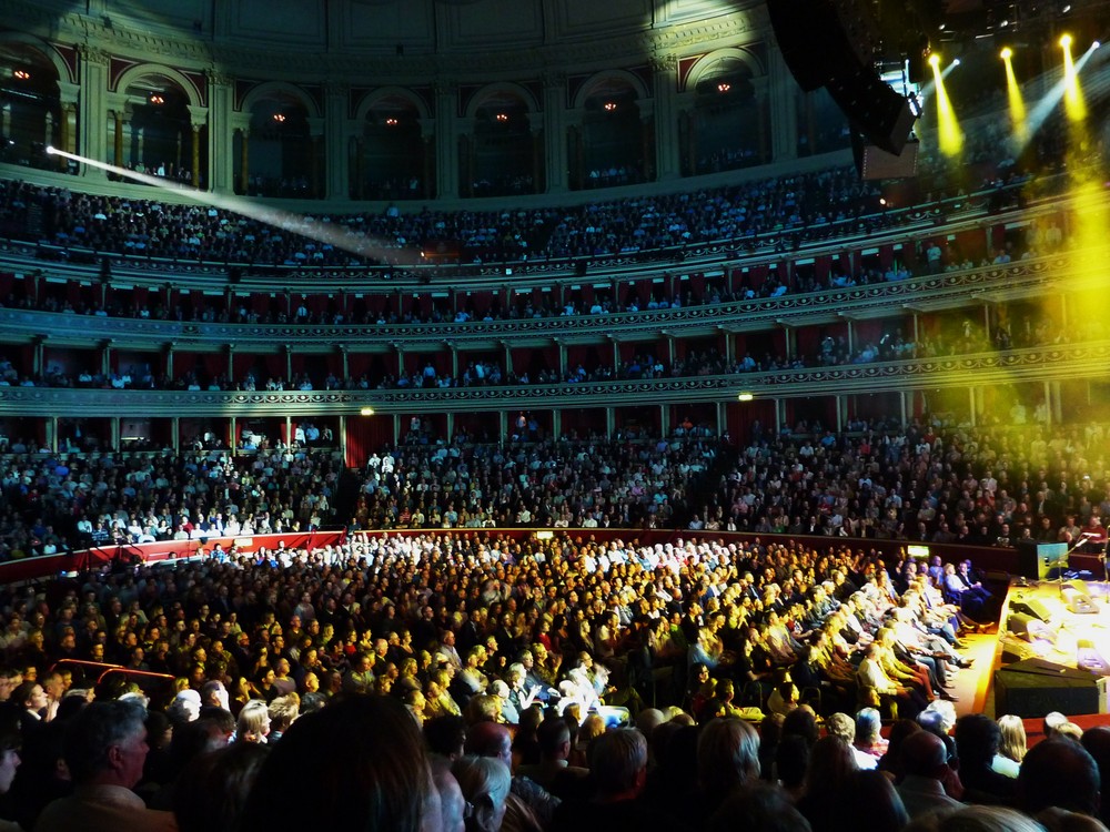 Royal Albert Hall LONDON ( Eric Clapton Konzert 2009 )