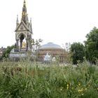 Royal Albert Memorial and Royal Albert Hall in London