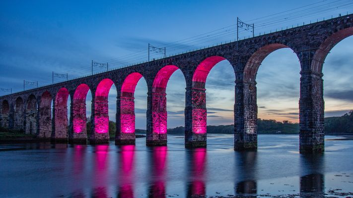 Royal Border Bridge in Berwick-upon-Tweed - Northumberland