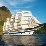 Royal Clipper vor St Lucia