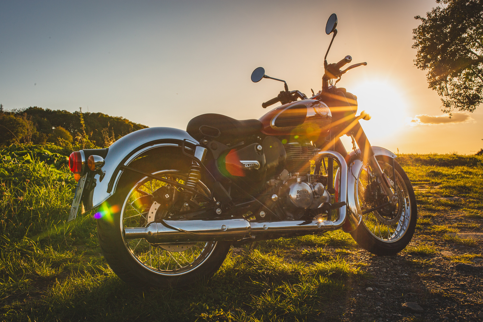 Royal Enfield Foto & Bild sonnenuntergänge, autos & zweiräder