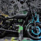 Royal-Enfield / B&W Color - Splash - Painting