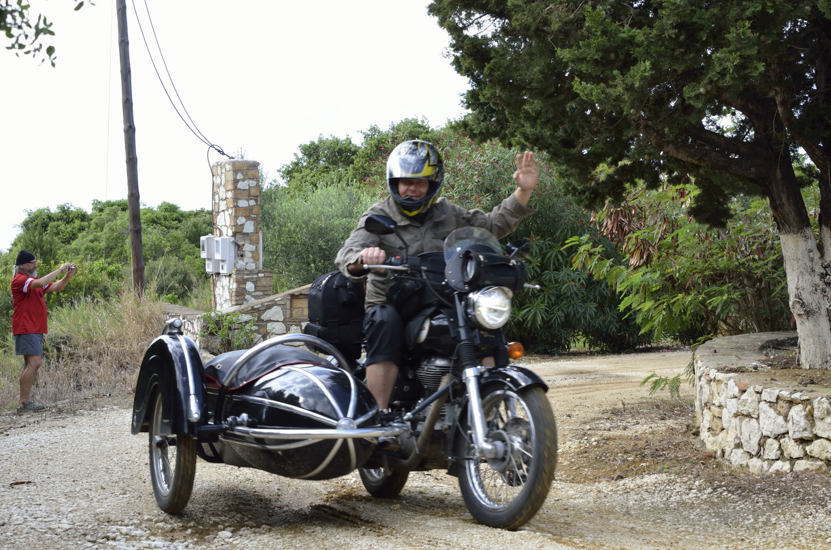 Royal Enfield Gespann, zurück in die Heimat! , Bilder Griechenland 2016 