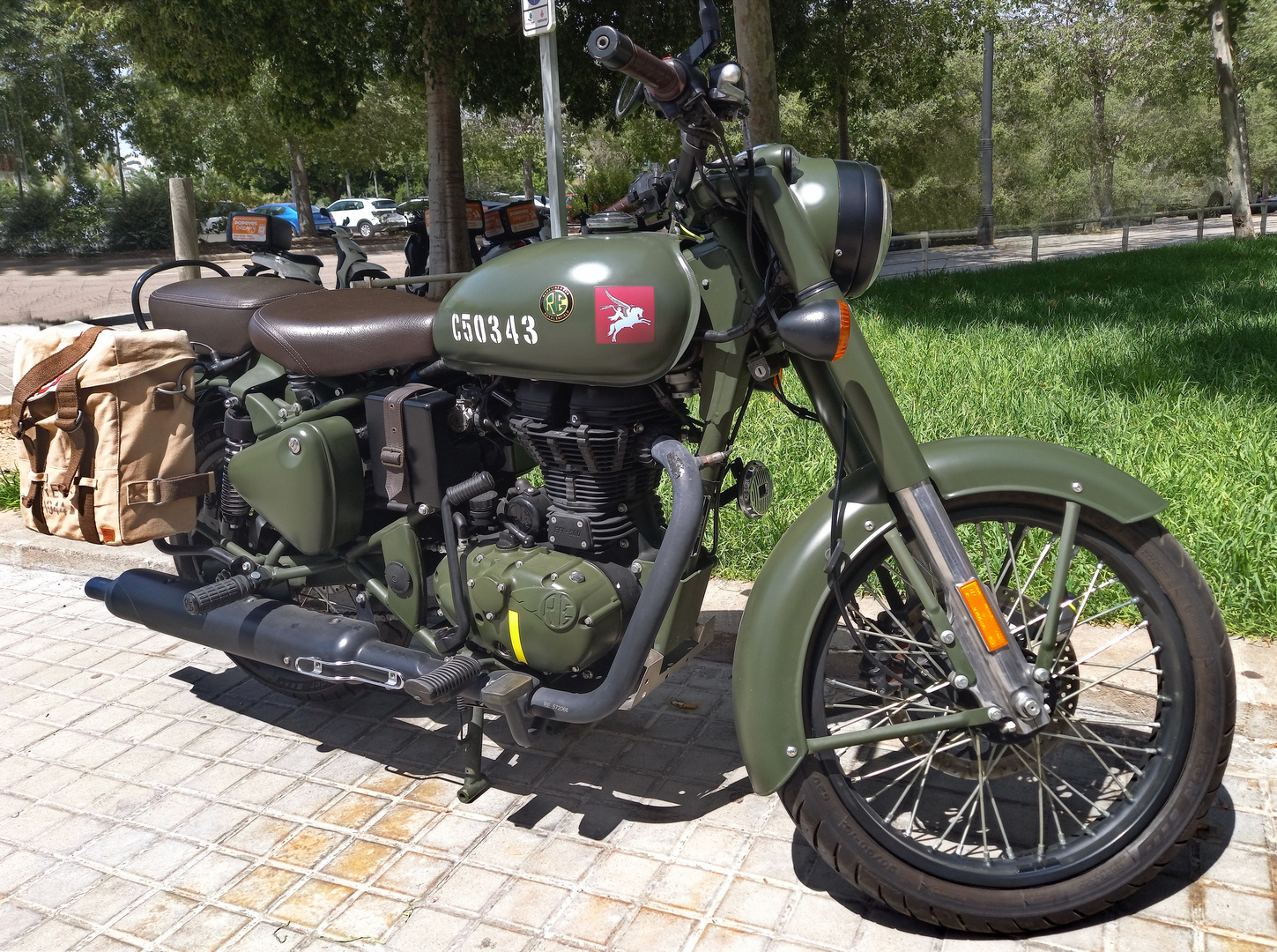 Royal Enfield - made like a gun