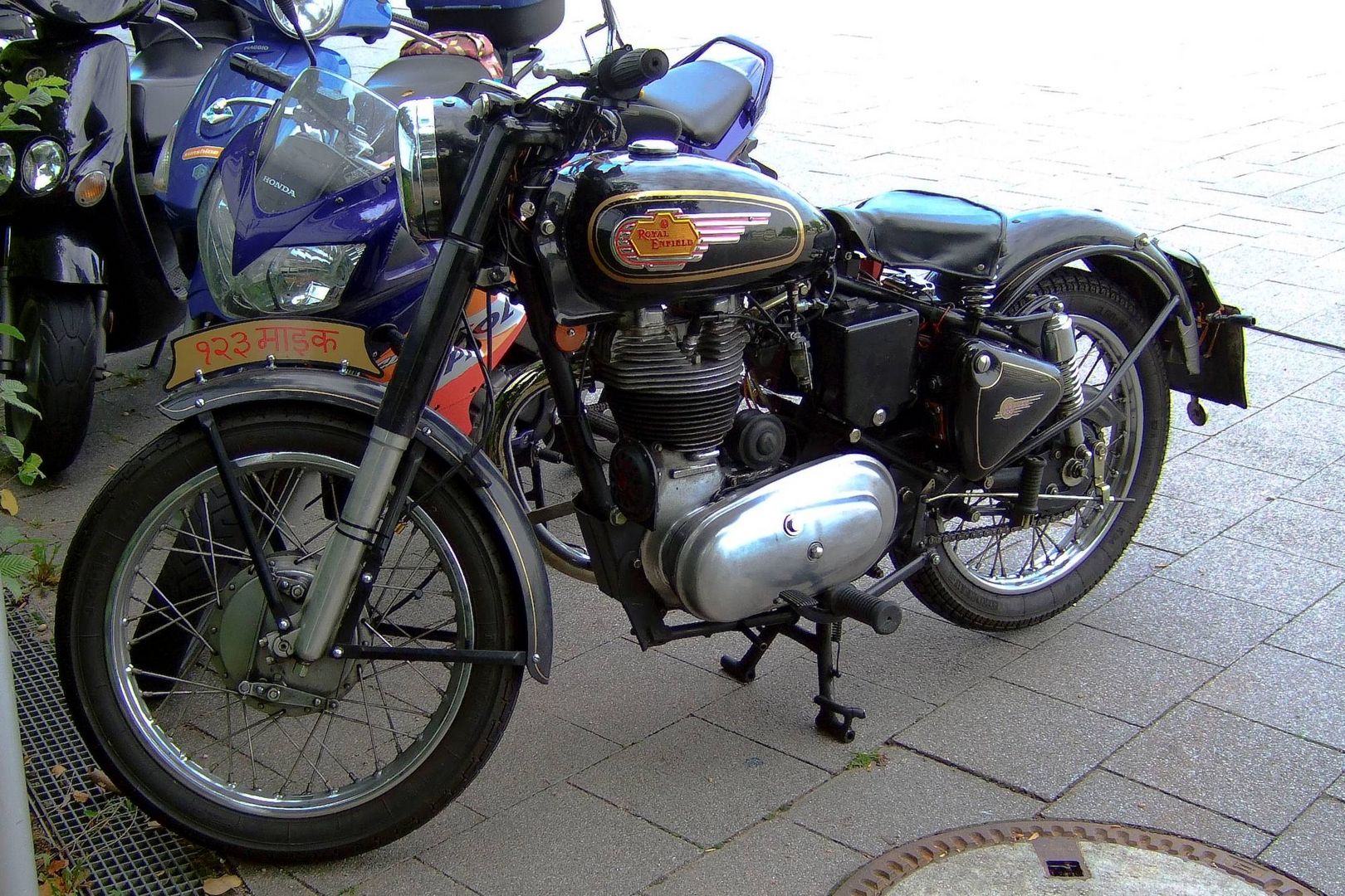 Royal Enfield...gesehen in Heidelberg