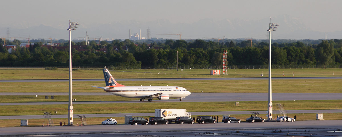 Royal Flight in München