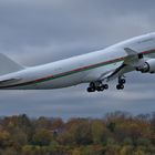 Royal Flight of Oman Boeing 747-400 Abflug