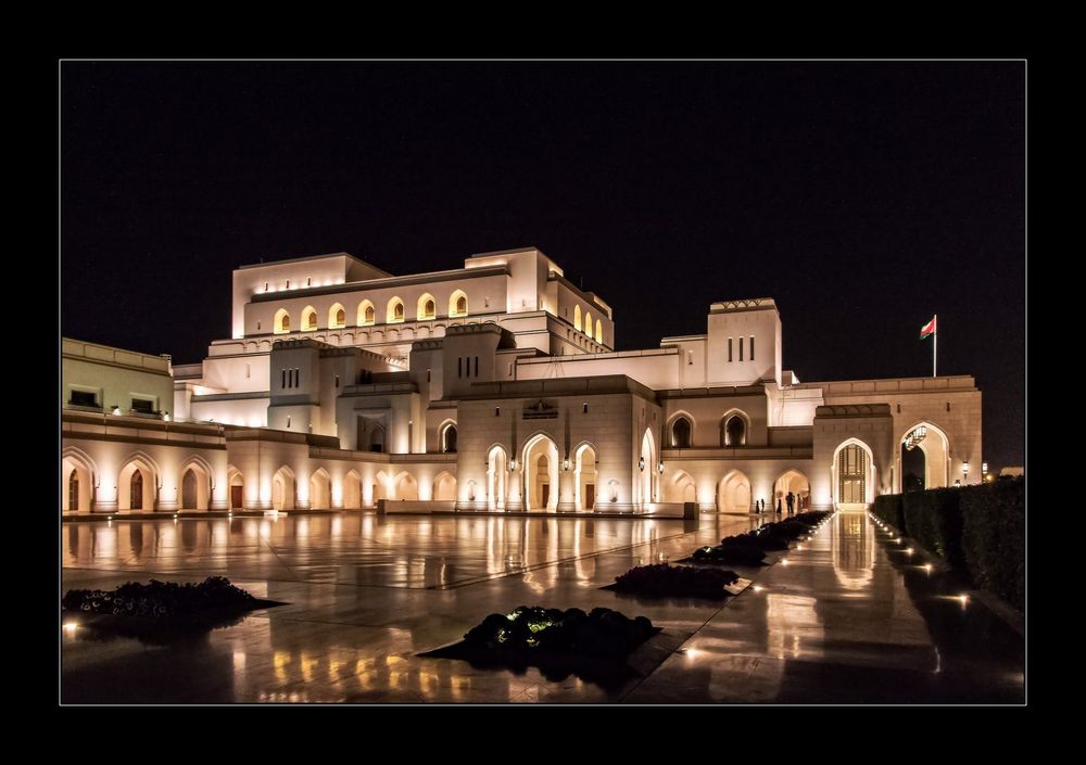 Royal Opera House Muscat @ night