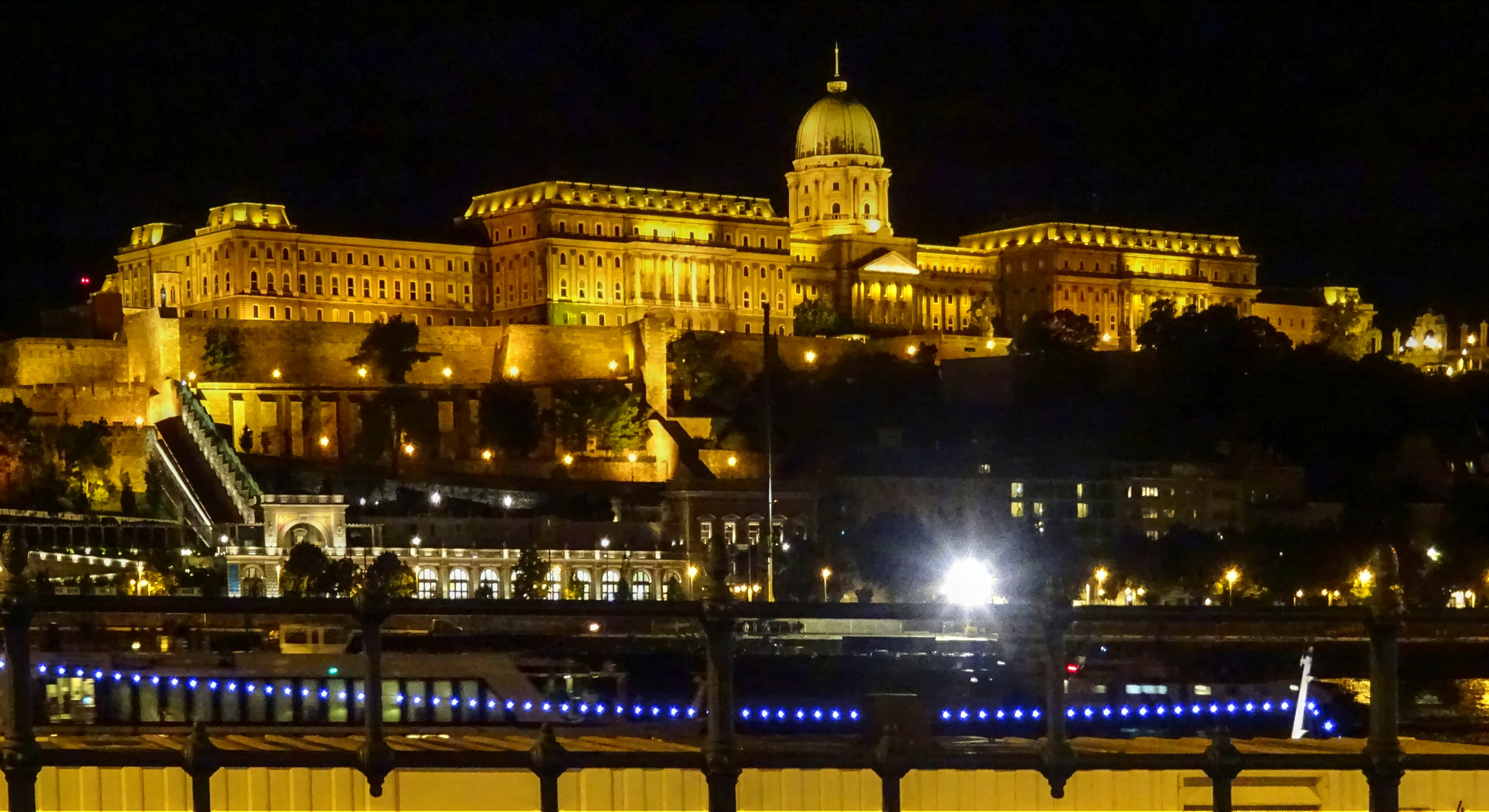 ROYAL PALACE OF BUDAPEST by NIGHT