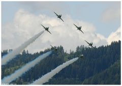 Royal Saudi Hawks auf der Airpower11 in Zeltweg