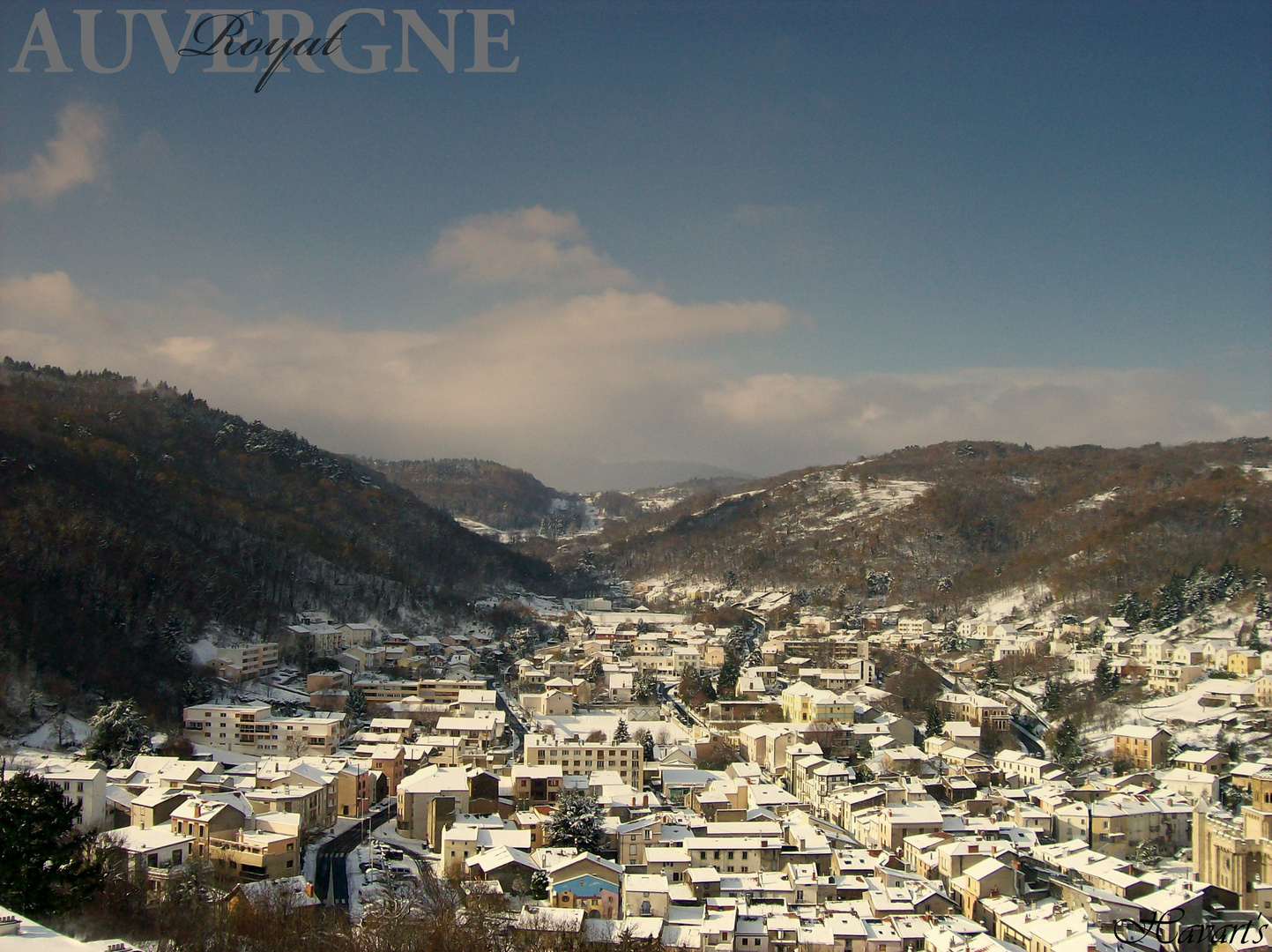 Royat vu d'en haut...Auvergne