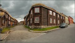 Røros Bergstaden - Sleggveien, hjørne Ole Guldals gate