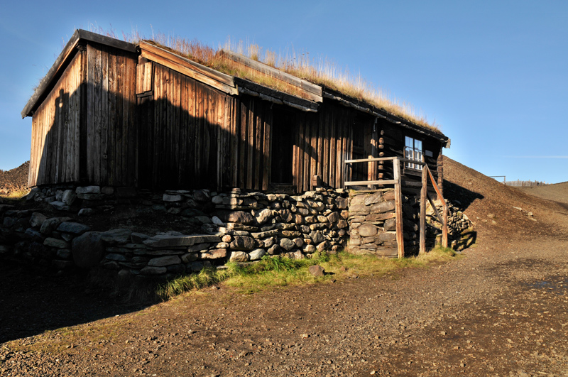 Røros-Impressionen - det siste huset.