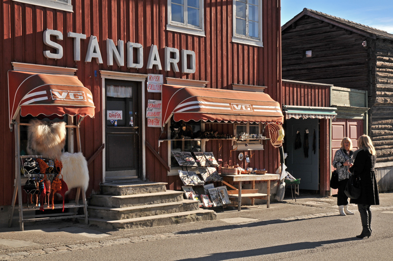 Røros-Impressionen - på Kjerkgata.