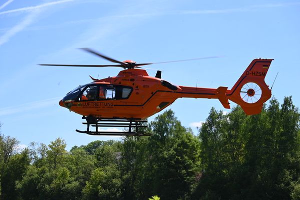 RTH Chistoph 2 beim Abflug