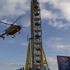 RTH Christoph 33 Landeanflug am Riesenrad