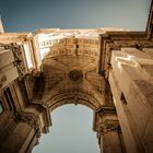 Rua Augusta Arch. Lisbon. Commerce Square