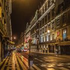 Rua Aurea Geschäftsstrasse in Lisboa by Night