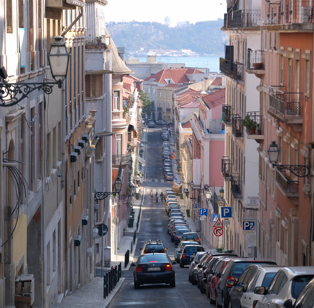 Rua de São Marçal in Lisboa