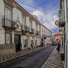 Rua Machado dos Santos - Einkaufsstrasse in Ponta Delgada