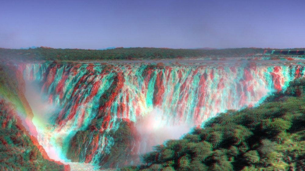 Ruacana Falls in Namibia