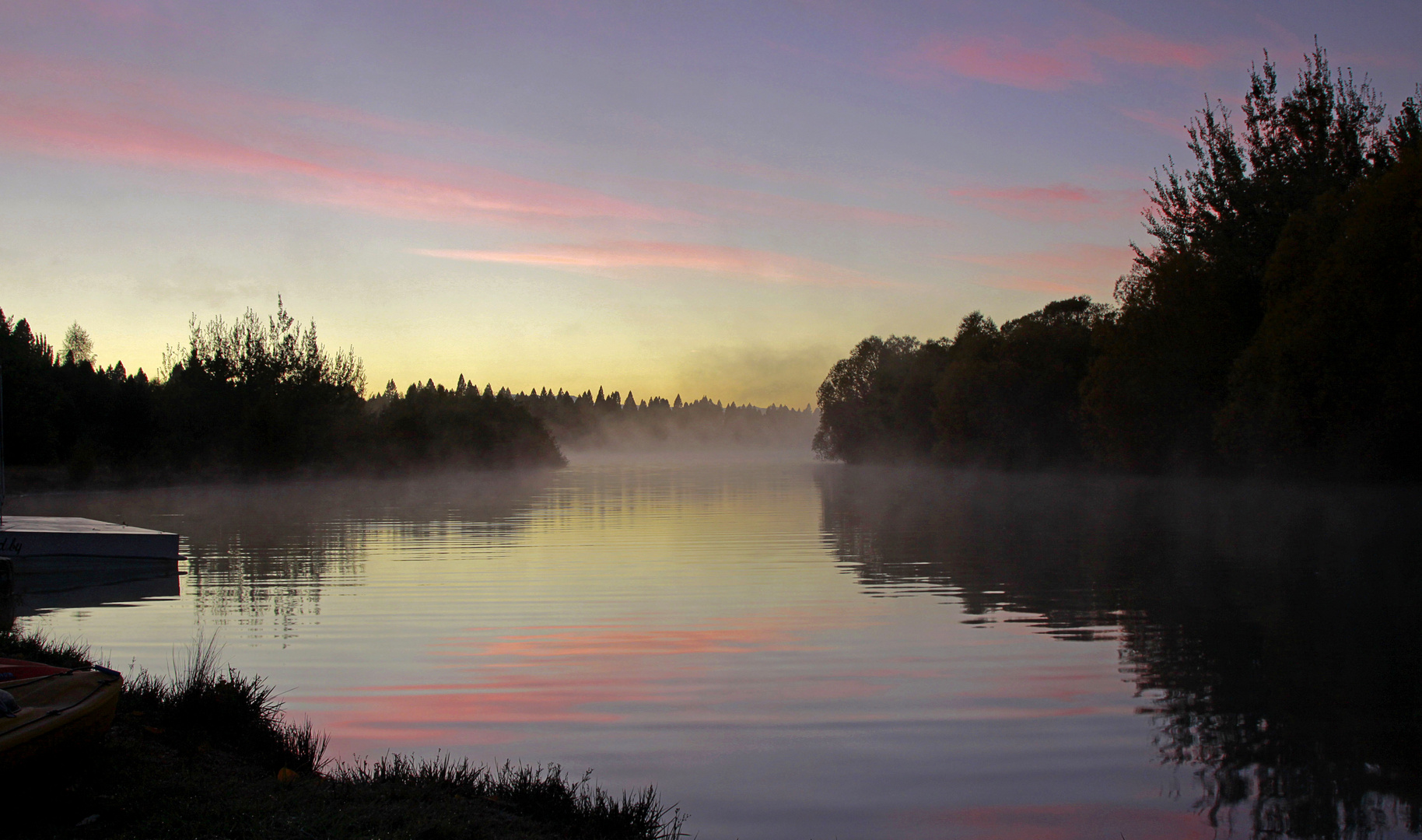 Ruataniwha Lake - Morgenstimmung Teil 1