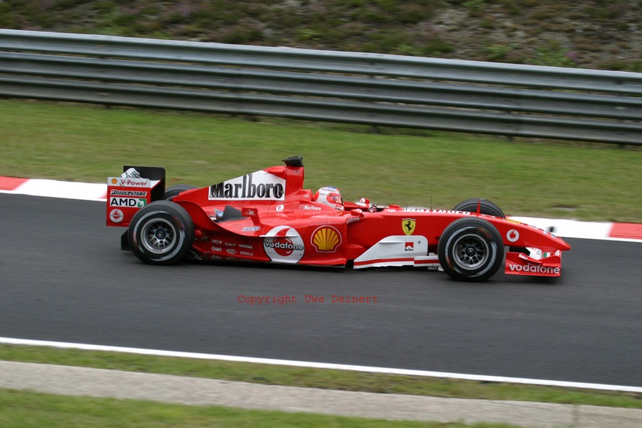 Rubens Barrichello in Spa 2004