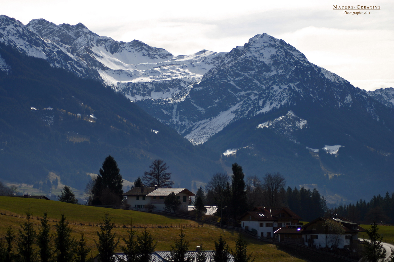 "Rubi-Horn am Parkplatz Hotel Sonnenalp 4* bei Ofterschwang Serien-Ende"