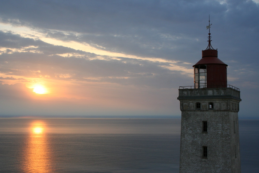 Rubjerg Knude am Abend