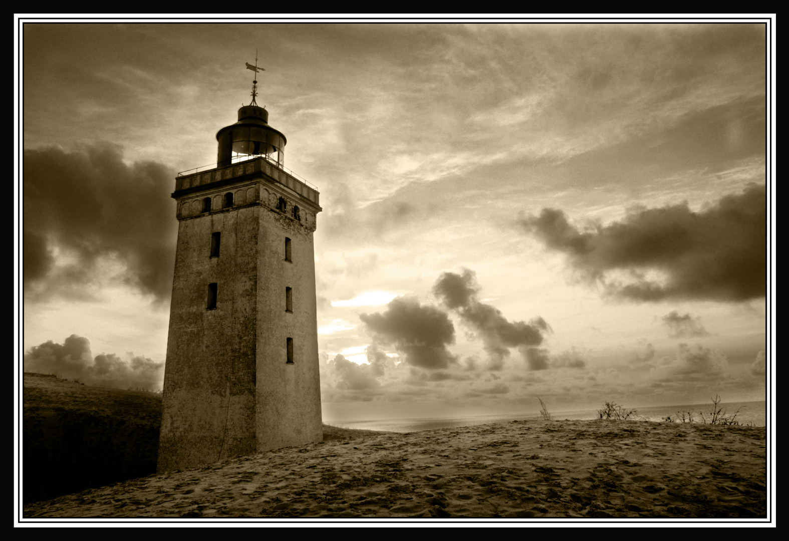 Rubjerg Knude Fyr , AlterLeuchtturm