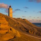 Rubjerg Knude Fyr - bei ruhigerem Wetter in der Abendsonne