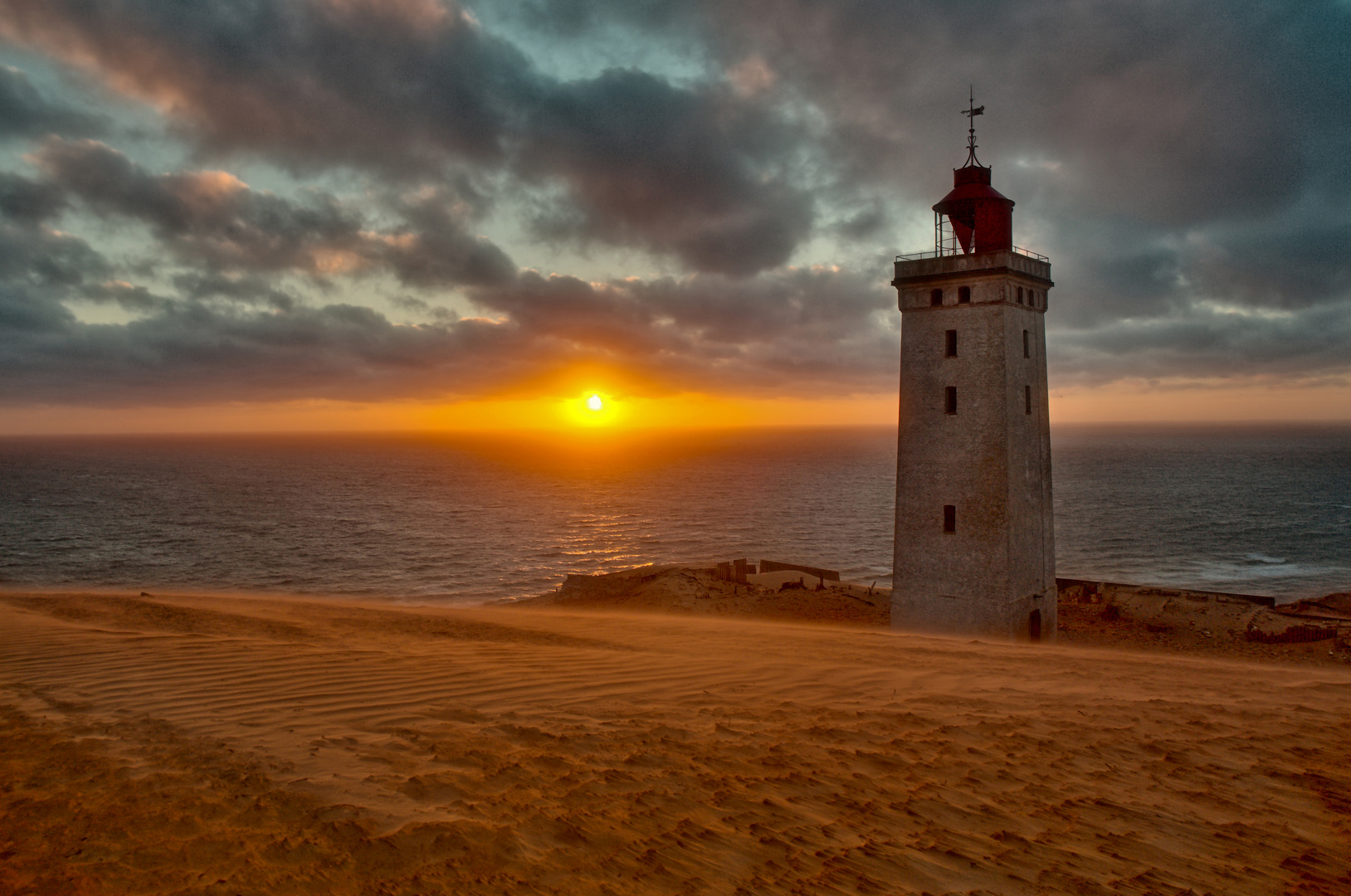 Rubjerg Knude Fyr - Leuchtturm im Sandsturm 5