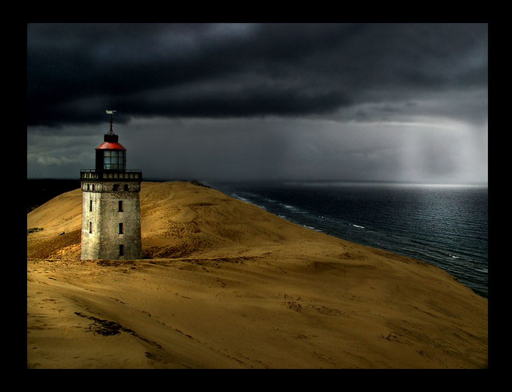 Rubjerg Knude Fyr, version 2 - Sanded Beacon at the Skargerrak coast