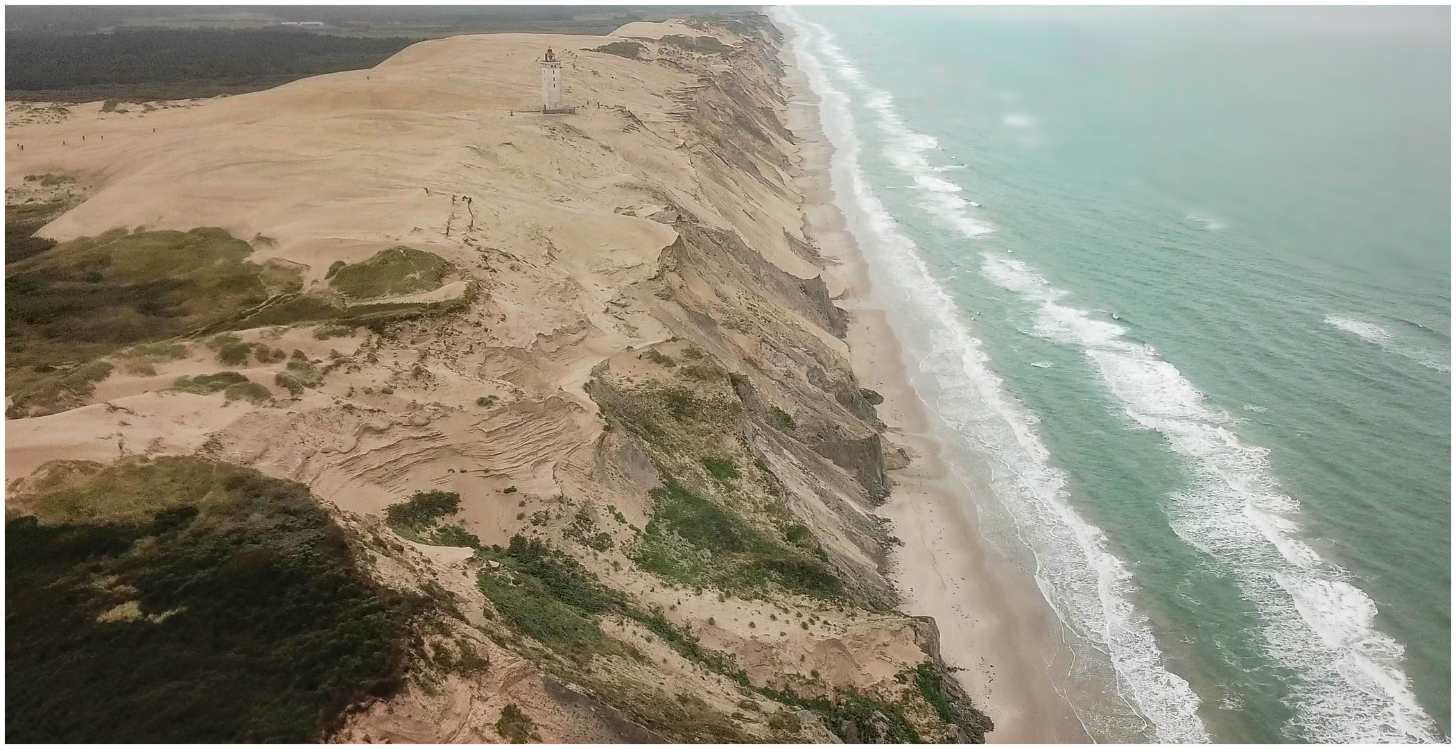 Rubjerg Knude im Nieselregen