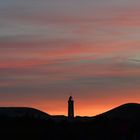 Rubjerg Knude im Sonnenuntergang