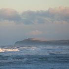 Rubjerg Knude Leuchtturm in der Ferne von Løkken her gesehen