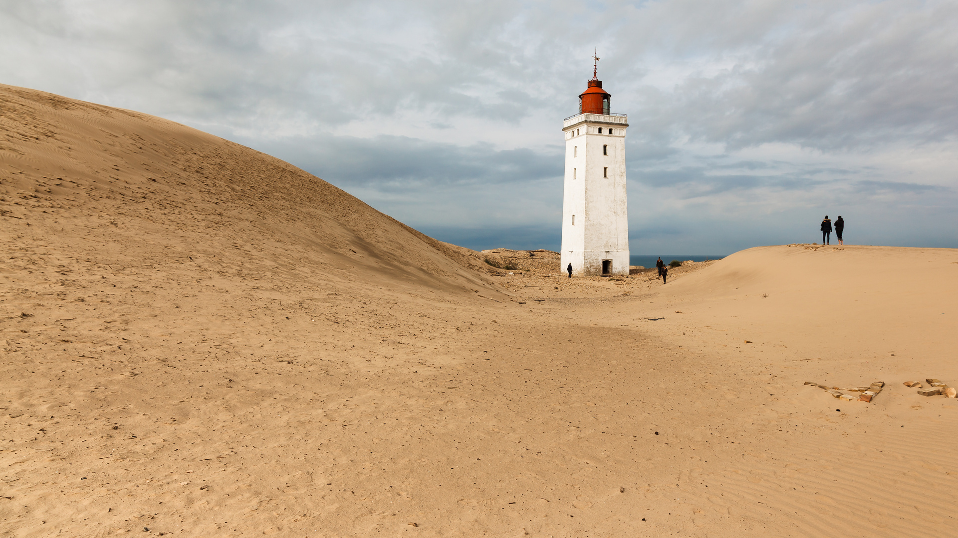 Rubjerg Knude (Wanderdüne) mit Rubjerg Fyr