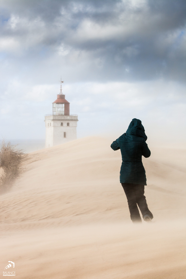 Rubjerg Leuchtturm in Dänemark