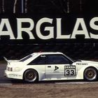 Ruch-Ford mit G.Ruch am Steuer Start.Nr 33 Zolder DTM 1991