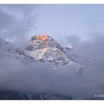 Ruchen im Glärnischmassiv im herbstlichen Morgenkleid