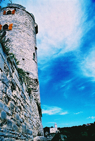 Rudelsburg und Burg Saaleck