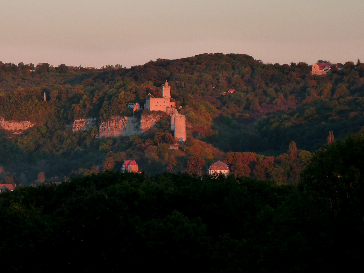 Rudelsburg und Saalecksburg