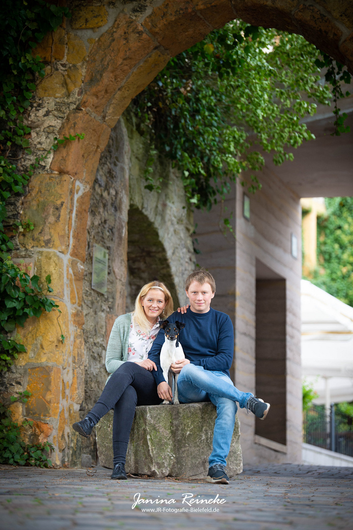 Rudelshooting vor der Burg