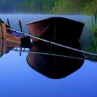 Ruderboot am See