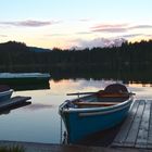 Ruderboote am Hintersee