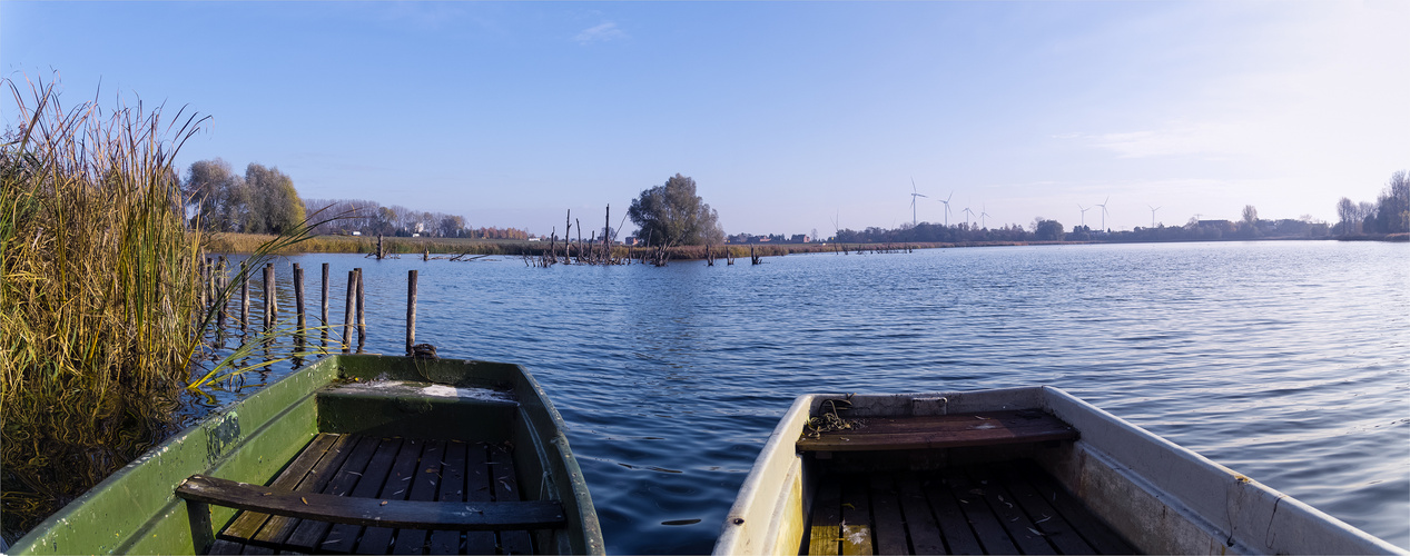 Ruderbootromantik auf der Kamplake