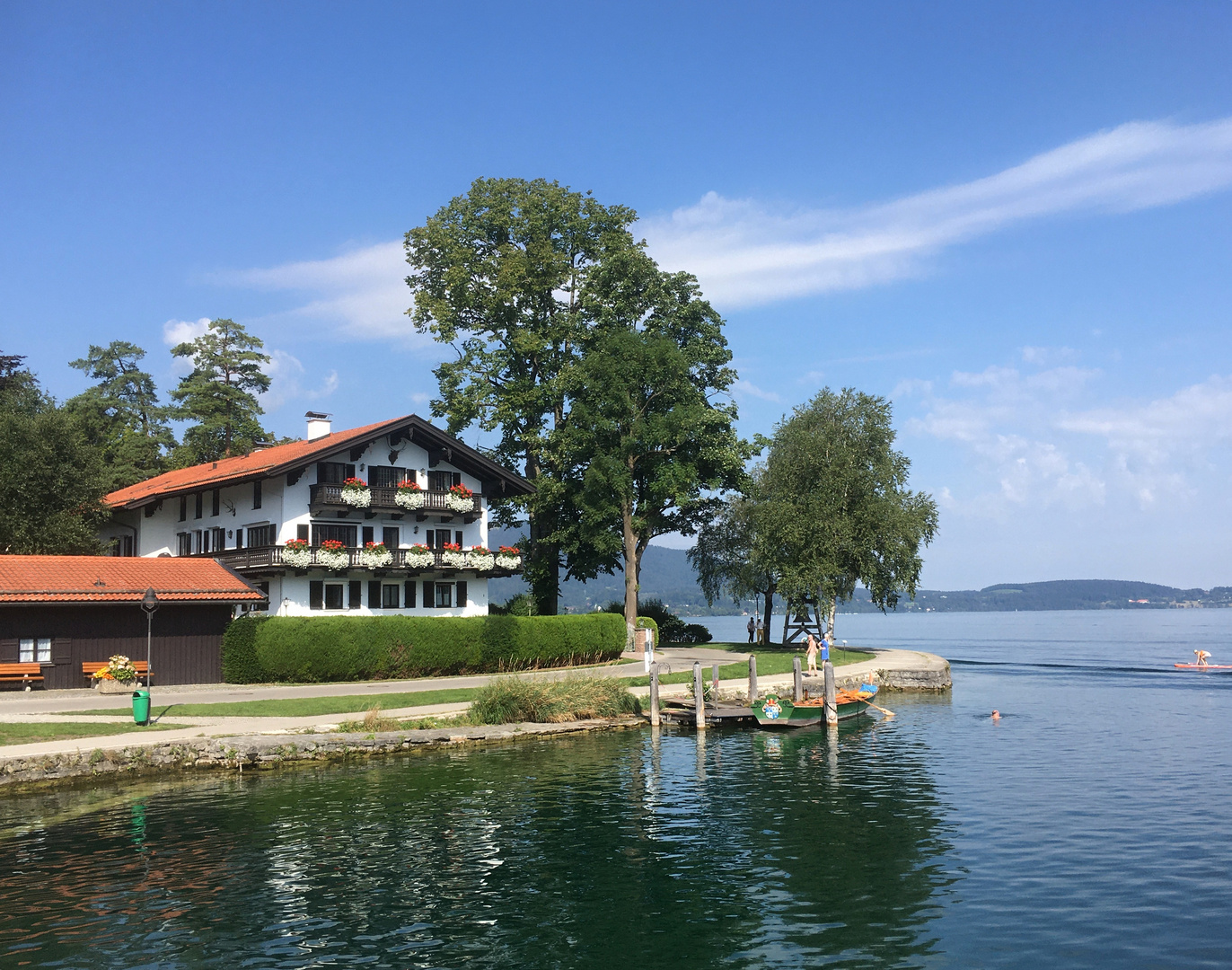 Ruderfähre von Rottach-Egern nach Tegernsee