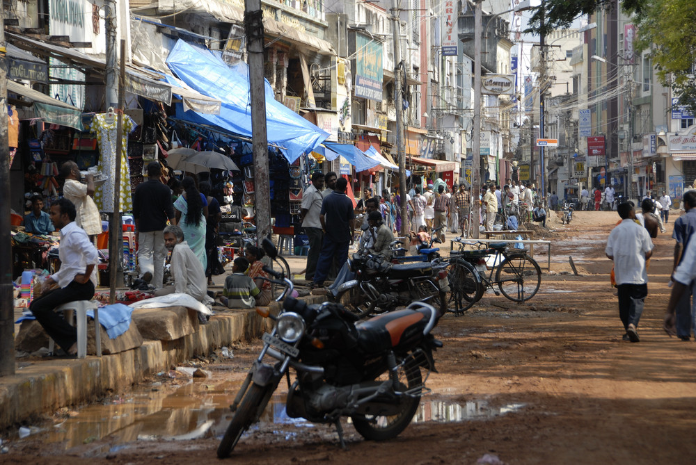 Rue de MADURAI (Inde)