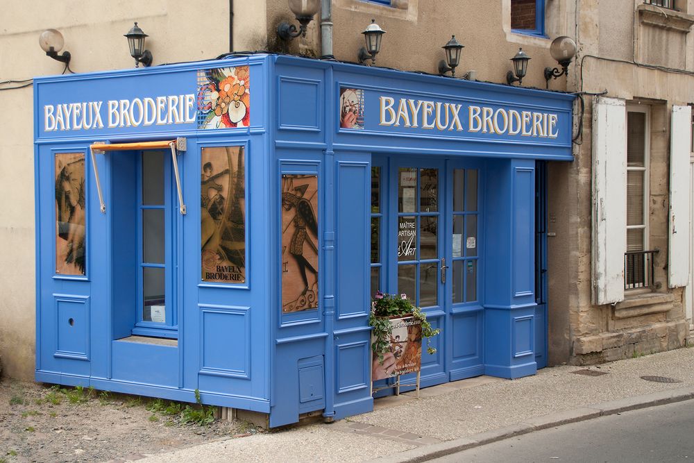 Rue de Nesmond, Bayeux, Frankreich